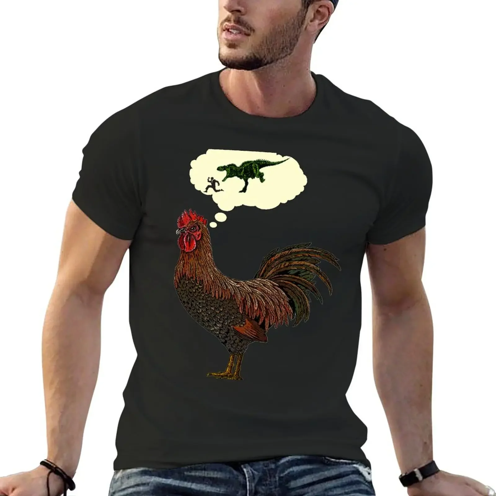 ROOSTER DAYDREAMS T-Shirt rapper graphic tees plus size clothes funny t shirts men