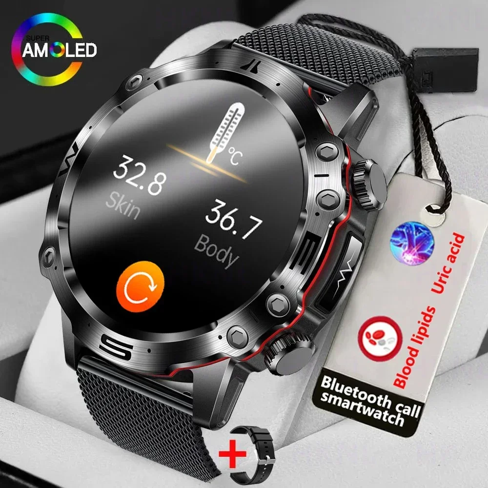 

ECG Smart Watch Men Health Monitoring IP68 Waterproof Smartwatch Women Fitness Tracker Voice Assistant Bracelet 2024 Watches Men