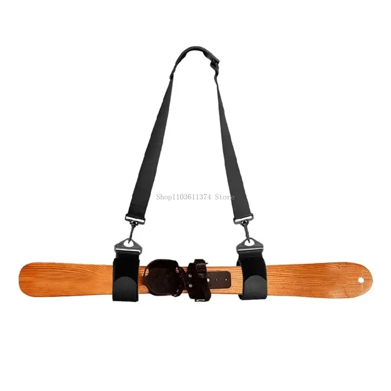 

Легкий вес, ремень для переноски лыжного снаряжения, легкая транспортировка лыж, саней, усиленные материалы, безопасный ремень