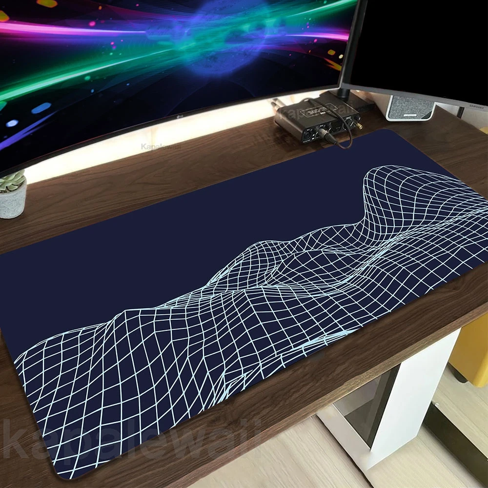 

Line Art Design Mouse Pad XL Mouse Mat Game Desk Mats Rubber Mousepad Keyboard Compute Laptop Office Computer Desk Mat Carpet