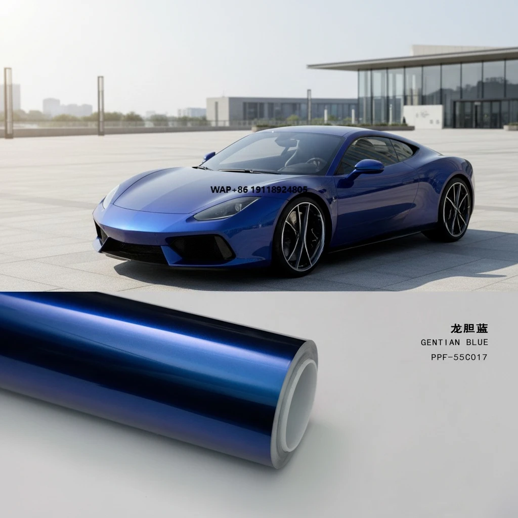Colorful Ultra-Gloss Vehicle Color-Change Wrap  Automotive Film  Colored PPF  Vehicle Color Change