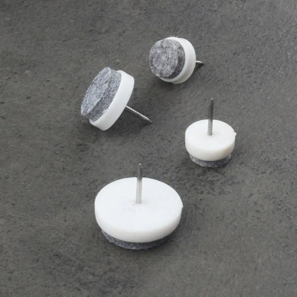 20pcs/pack Felt Foot Pad Skid Glide Nail Protector Furniture Chair Table Leg 14mm/17mm/20mm/22mm/24mm/28mm image 4