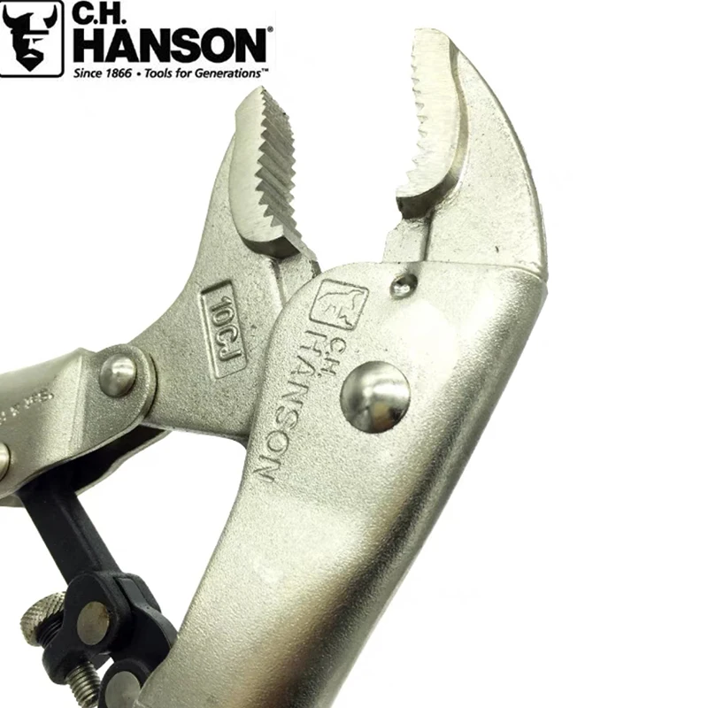 Rwin Irving Vise-Grip Handshake Brand Round Nose Powerful Pliers Needle Nose Clamping Pliers C-Type Powerful Pliers