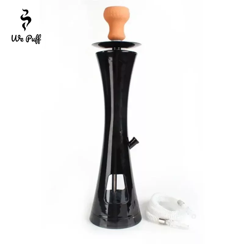 WE PUFF Acrylic LED Hookah Set with Chicha Bowl Single Hose Narguile Complete for Home Party Shisha Pipes Smoking Accessories