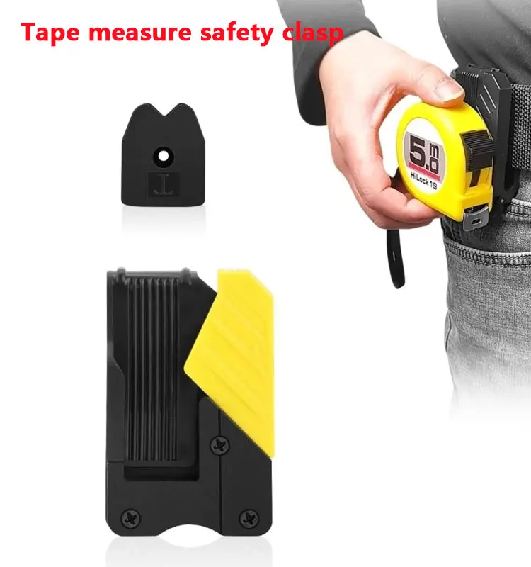 

Quick Release Buckle Hammer Wrench Power Tool Waist Belt Organiser Hooks Universal Tape Measure Hanger Belt Holder Clip