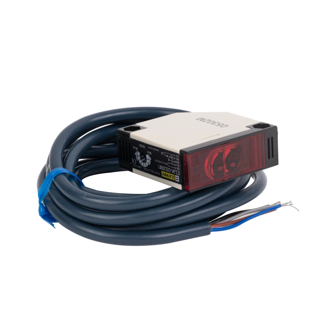 Photoelectric Switch E3JK-DS30M1 DC 12~24V, 90-250Vac Diffuse Reflection Infrared Switch Photoelectric Sensor