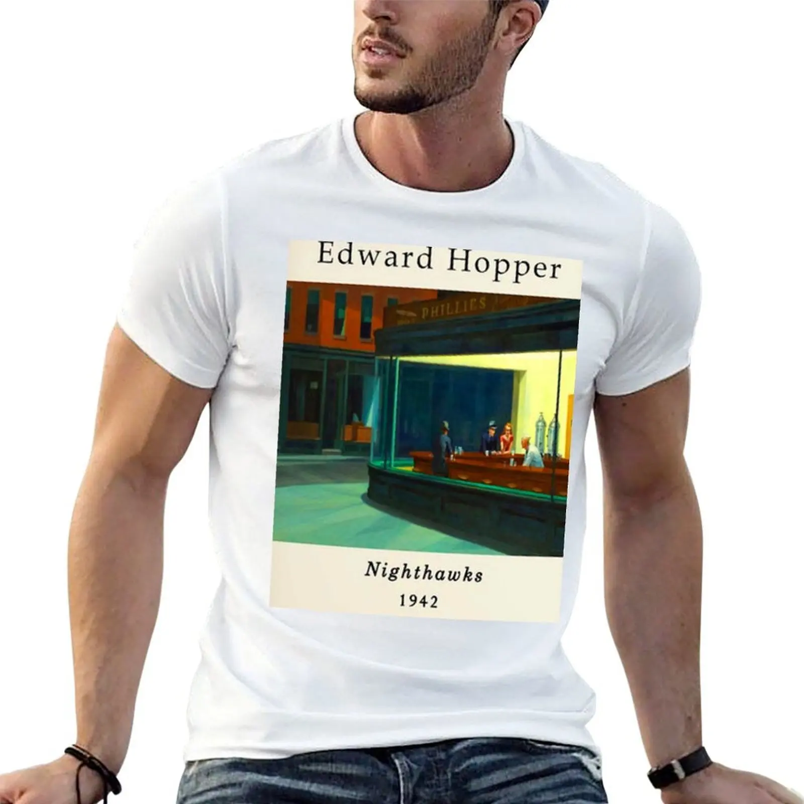 

Edward Hopper Exhibition T-Shirt man tshirt anime tshirt T-Shirt
