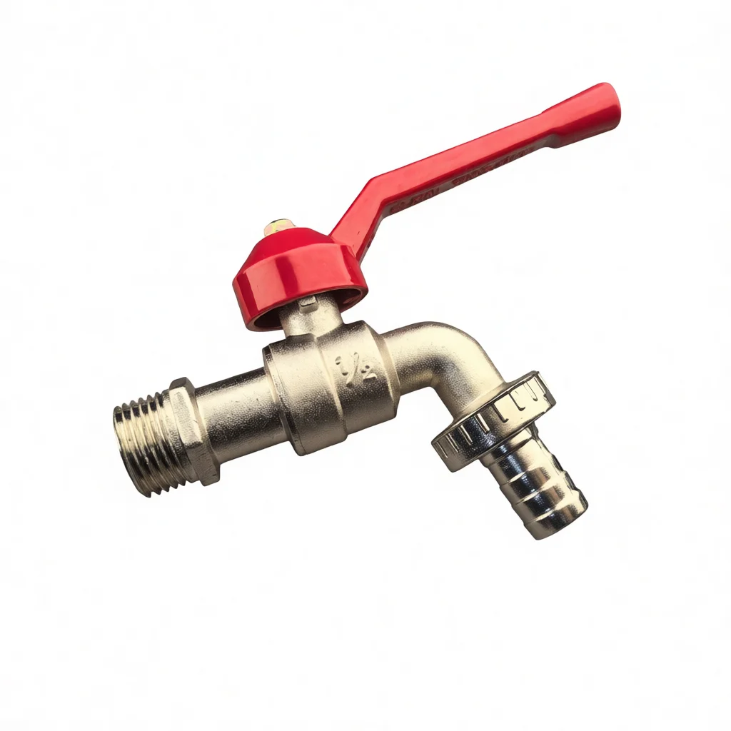 Sturdy Zinc Alloy Outdoor Faucet Quick Open Water Valve Garden Hose Tap For Washing Machine Irrigation Cleaning Use