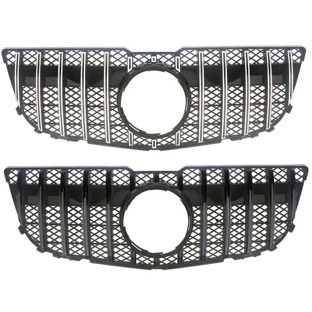 

Panamerica StyleGTR Grille Front Vertical Grill Bar Frame For Mercedes-Benz X204 GLK350 GLK300 GLK280 GLK250 2009-2012 2013-2015