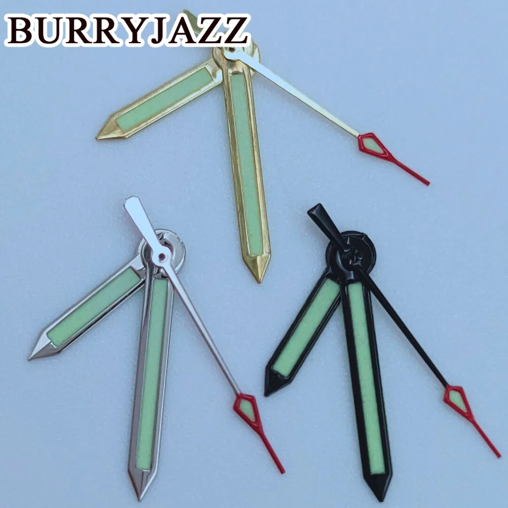 بوريجاز أيدي مضيئة ، أسود ، فضي ، ذهبي ، أخضر ، NH35 ، NH36 ، NH38 ، 7S26 ، 7S36 ، 4R35 ، 4R36