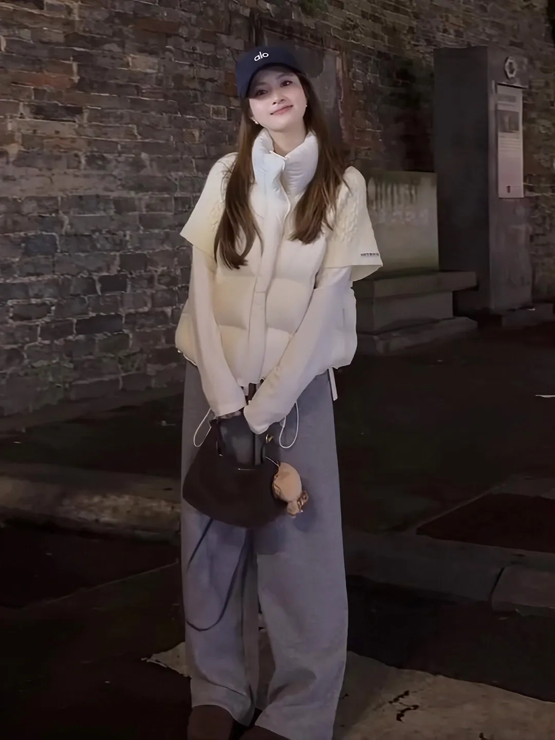 

Ladies' down Jaet Vest 2026 Winter New Sle Cute Lazy Design Small Size Outerwear Commute Sle ort Length Zipper Closure