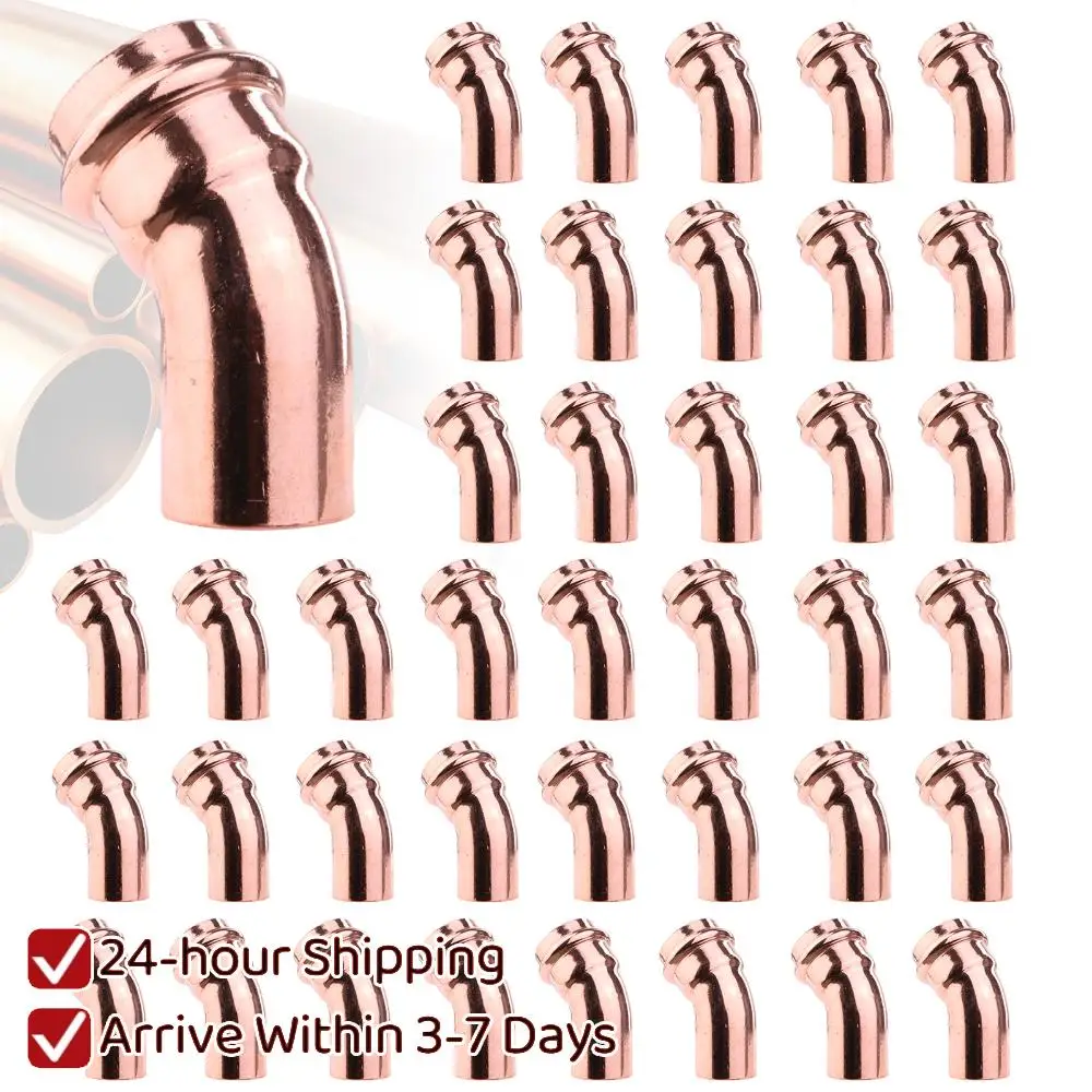 

Медные фитинги для пресс-соединений, герметичные, 40 штук, 1 дюйм, FTG, без пайки, многофункциональные, для домашней сантехники