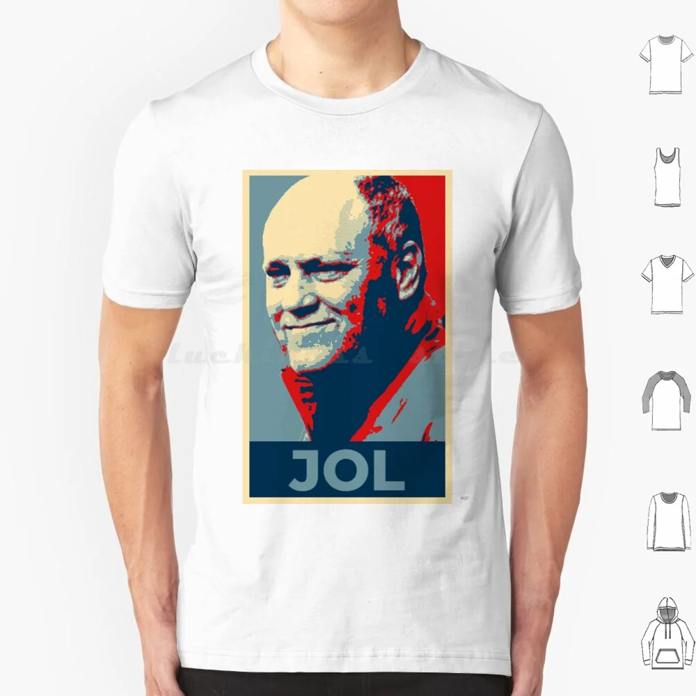 

Jol-Hope T Shirt Men Women Kids 6xl Jol Holland Spurs Coys Football Soccer Epl Premiership Hope Obama Shepherd Fairey Pop Art