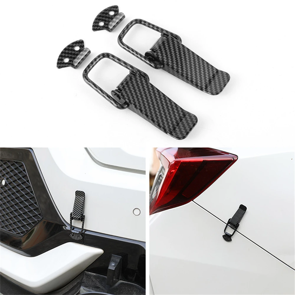 ​2PCS Carbon Fiber Fastener Clip Security Hook Lock Clip Kit Bumper Quick Release Hook Lock Clip for Drone Car Accessories