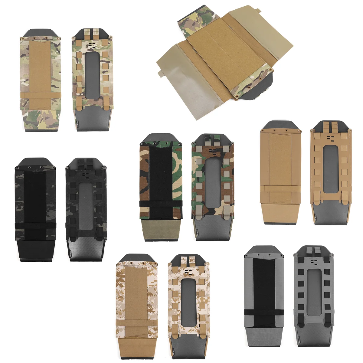 

Dismantling tool set Tactical Hunting Vest Chest Hanging MOLLE Storage Backboard
