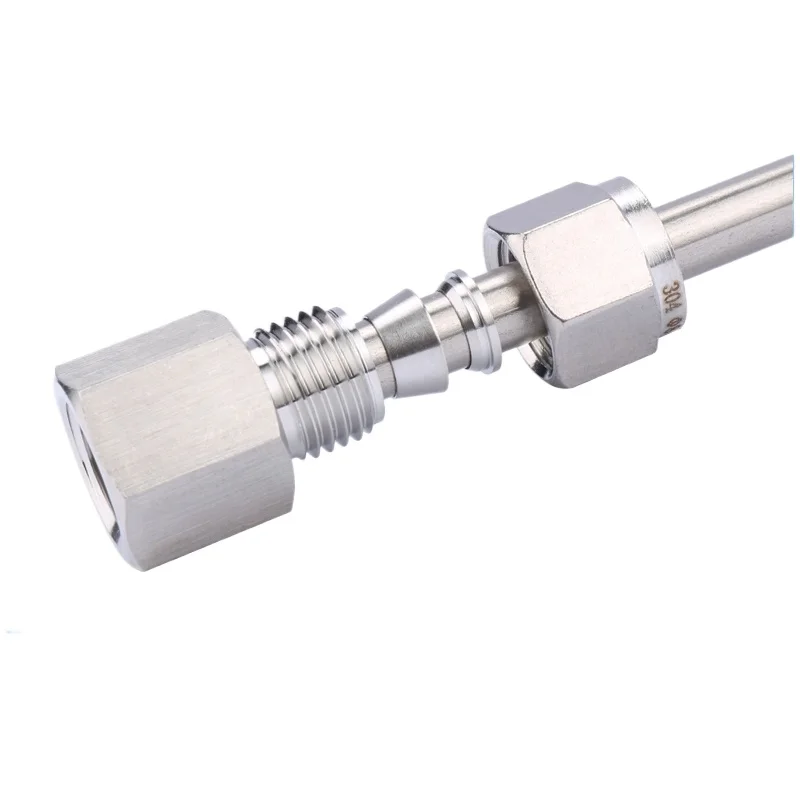 

M10/12/14/16/18/20 Метрический гнездовой разъем 1/8 "-1" 3-25 мм, компрессионный соединитель для труб из нержавеющей стали 304 316L