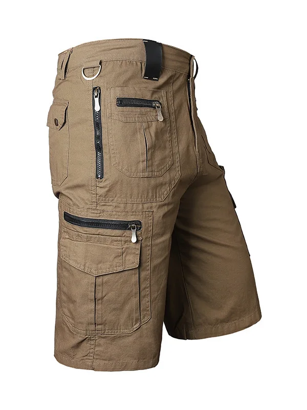 

Men's Camouflage Workwear orts Qui Dry Loose Casual Multi ket Sports Trendy Brand Seven-Foot Pants Thin Model