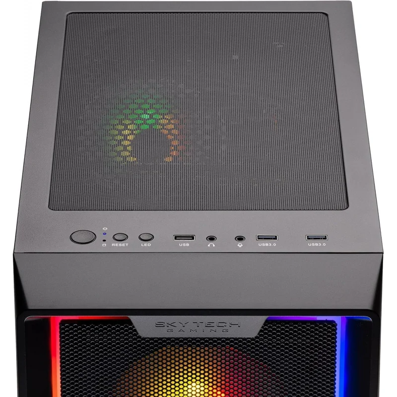 Gaming PC Desktop,  i5 12400F 2.5 GHz (4.4GHz Turbo Boost), NVIDIA GTX 1650 4GB GDDR6, 500GB SSD, 16GB DDR4 RAM 3200, 650W Gold view 4