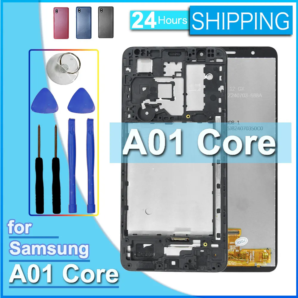 Pantalla LCD de 5.3'' para Samsung Galaxy A01 Core, Pantalla Táctil LCD de Repuesto para Teléfono Samsung A01 Core A013