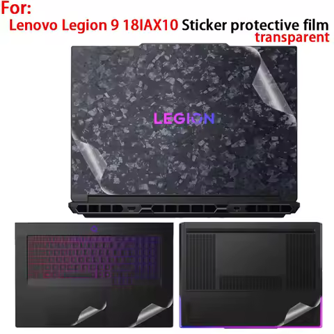 For New Lenovo Legion 9 18IAX10 sticker protective film Legion 9i Gen10 18-inch laptop shell film body film to prevent scratches
