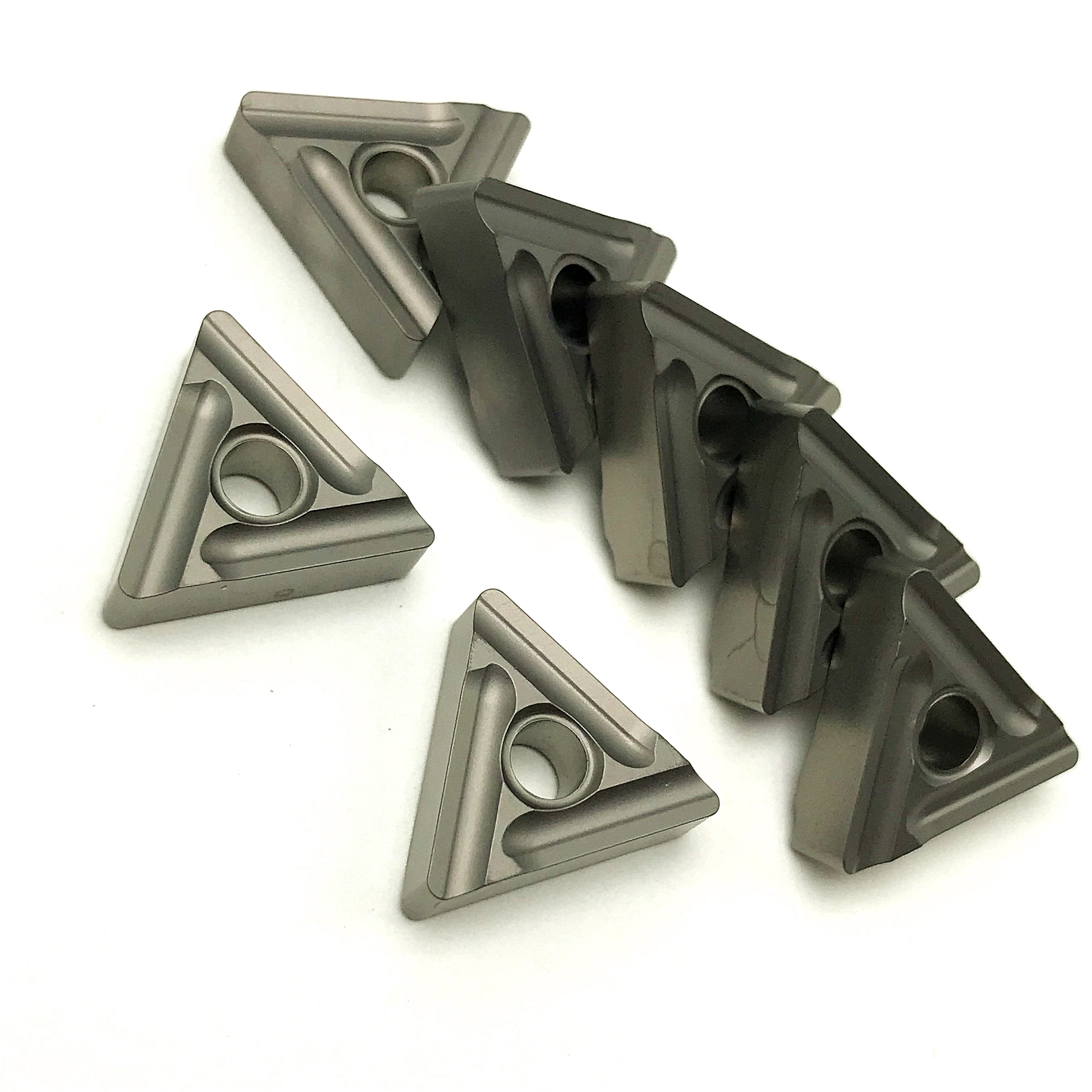 TaeguTec Ceramics Inserts TNMG160404R-VF TNMG160408R-VF CT3000 External Turning Tool Steel Processing Turning Inserts view 5