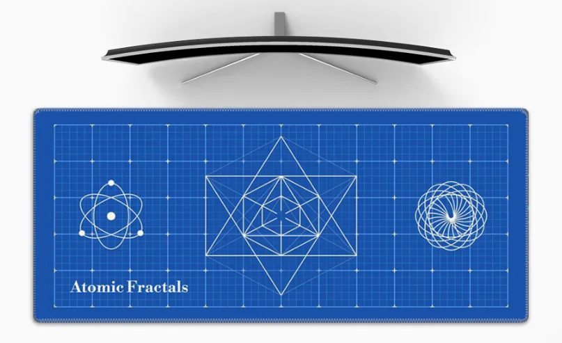 

Contour Advanced Texture Mouse Pad Extra Large Thick Waterproof Locking Edge Male Esports Dormitory Gaming Mat Natural Rubber