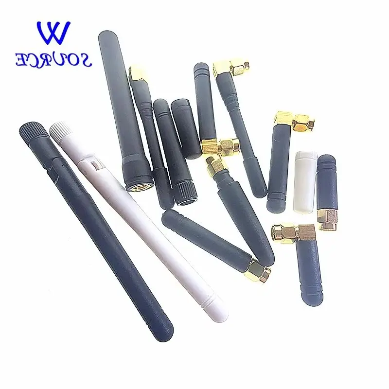 

2PCS 868MHz 915MHz Antenna 3dbi SMA Male Connector GSM, GPRS Antena Outdoor Signal Repeater Antenne Waterproof Glue Rod Antenna