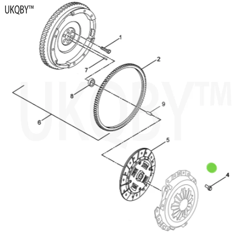 Suitable for 10-13 Ch ev ro le t Sa il 1.2 clutch assembly clutch pressure plate cluster plate 96652655