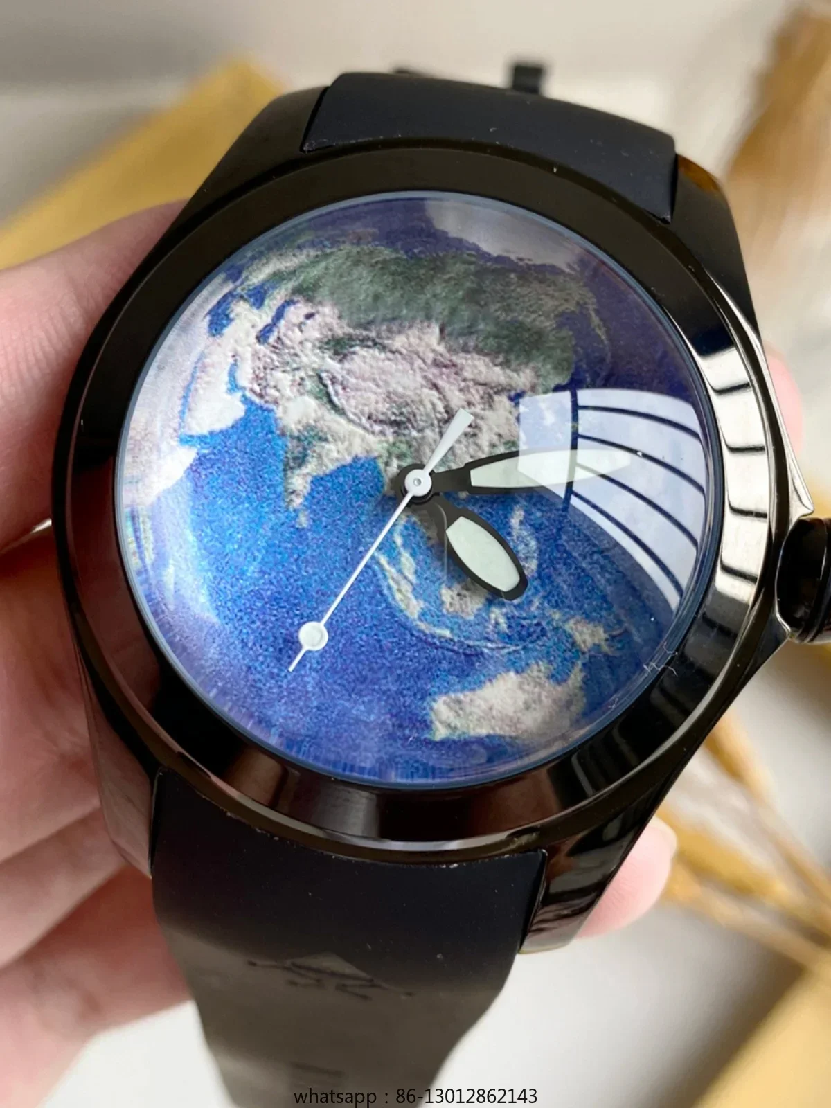 Bubble series automatic mechanical watch Blue Planet men's watch imported movement