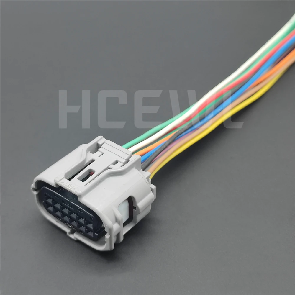 Chicote de fios do carro Plug, 90980-12357, conector 12P, acessórios originais do carro, alta qualidade