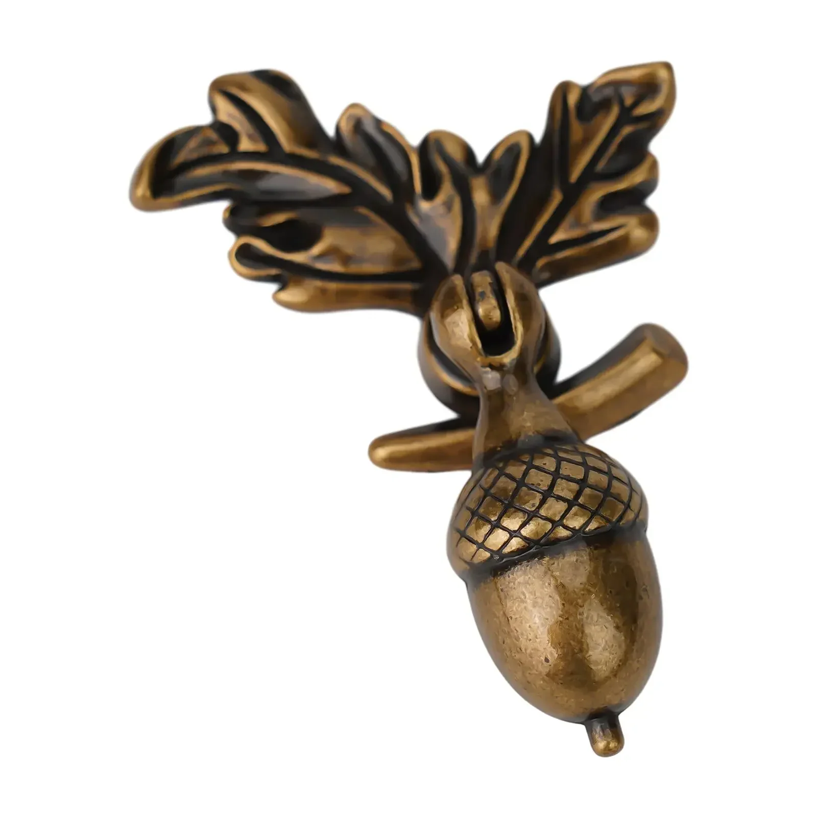 

For Kitchen Cabinet Drawer Knob featuring Classical Acorn Bronze Handle Sturdy Zinc Alloy Multiple Color Choices