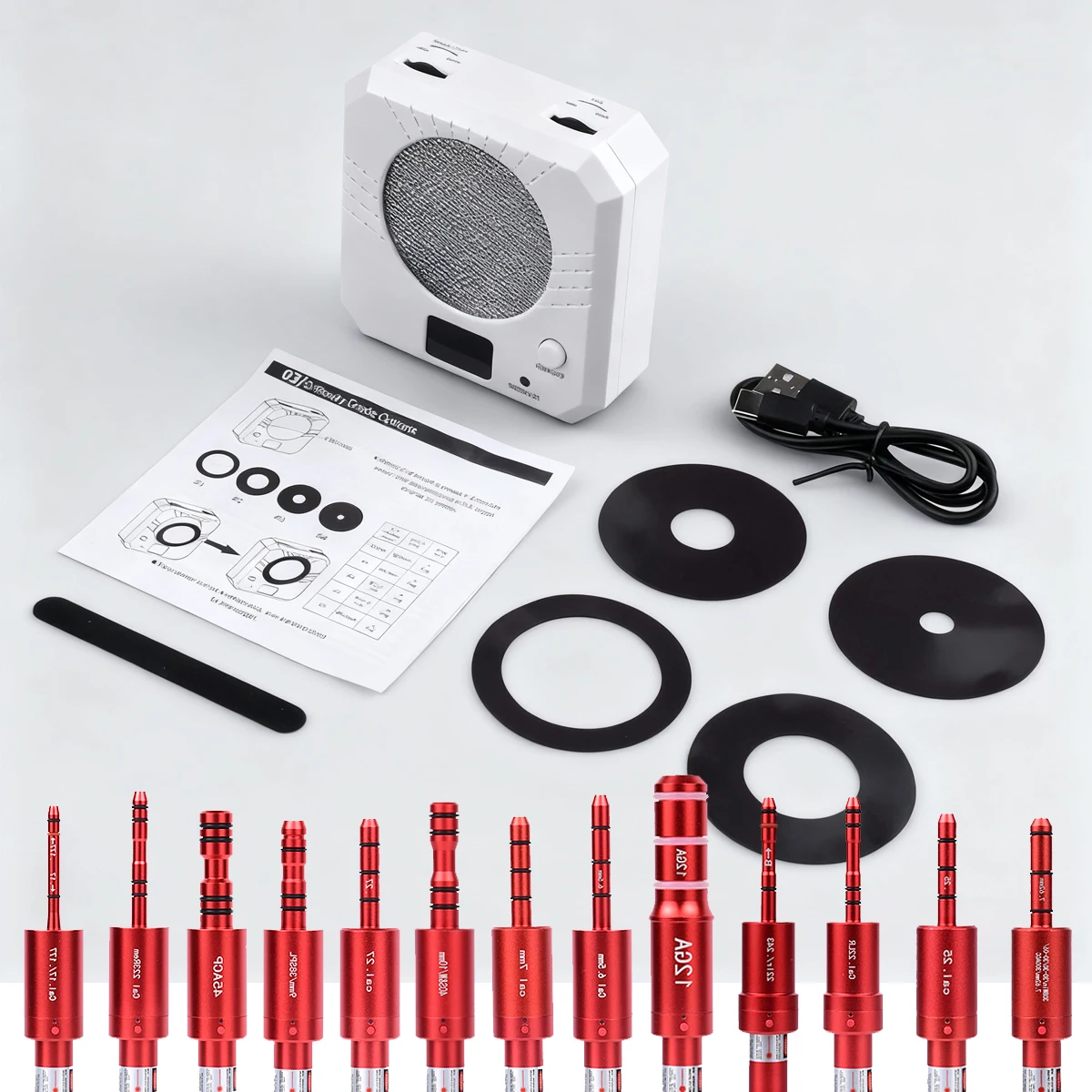 

Infrared Induction Electronic Laser Target Color Sensitive Shooting Practice with Training Cartridge Sound Effects Toy Equipment