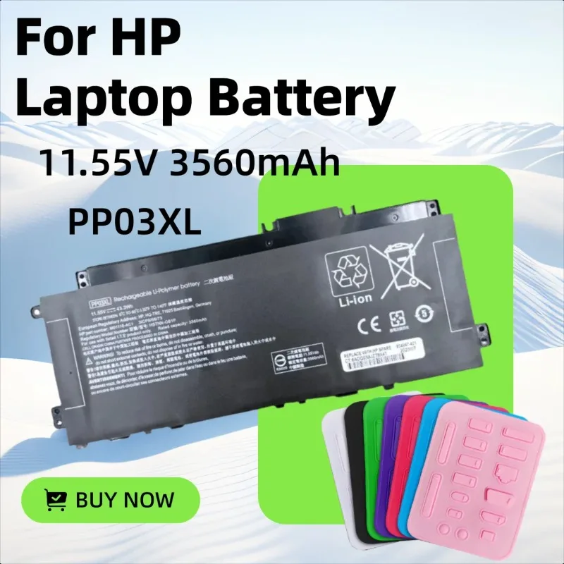 

PV03XL PP03XL НОВЫЙ аккумулятор для ноутбука HP Pavilion X360 14-DW0001NH DV0655NG 13-BB0020NQ M01144-005 M01118 HSTNN-LB8S DB9X TPN