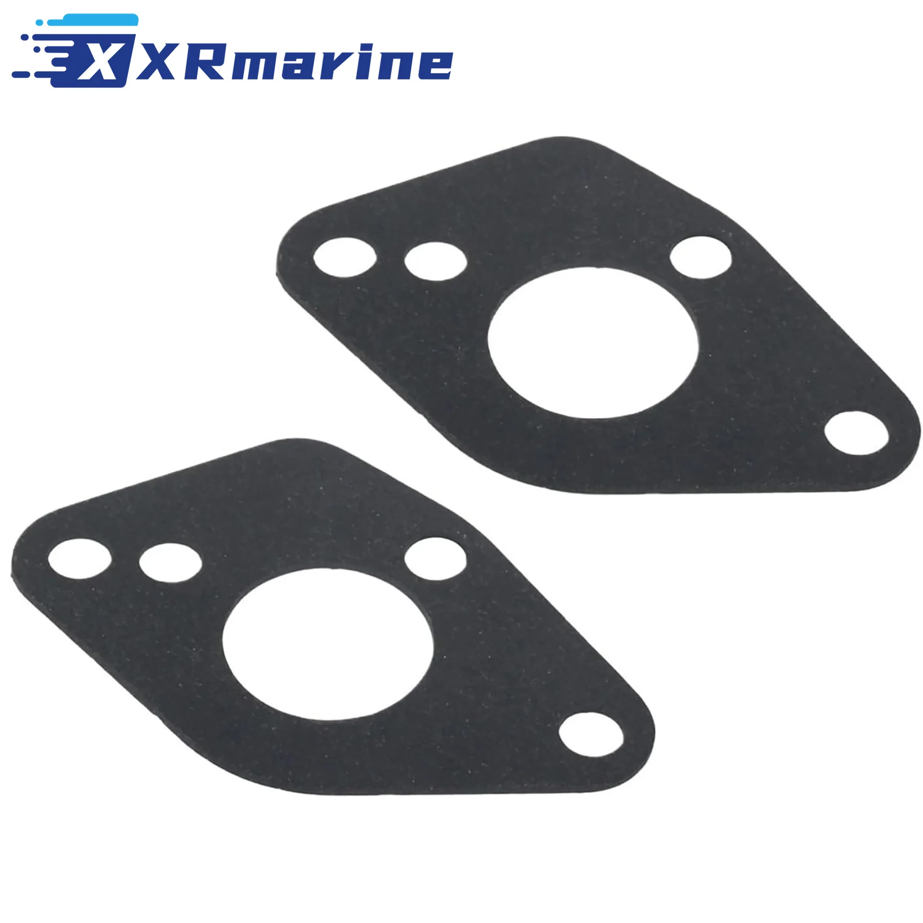 2 Pcs Marine Carburetor Gasket 27-16327 Replacement for Mercury Mariner 2 Stroke Outboard 4HP 5HP 6HP 8HP 9.8HP Engines view 6