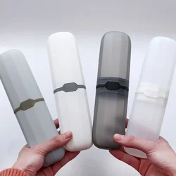 Portable Toothbrush Cover Storage Box Daily Outdoors Travel Hiking Camping Toothbrush Holder Case Box Bathroom Accessories