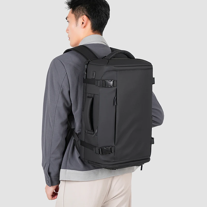 

Large Capacity Men's Travel Backpack Briefcase Business Backpack Fashionable Men's Backpack Multifunctional Travel Laptop Bag