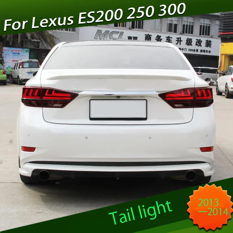 

Taillight Assembly Suitable For Lexus ES 2013 - 2014 ES200 250 300 350 modified LED rear taillights