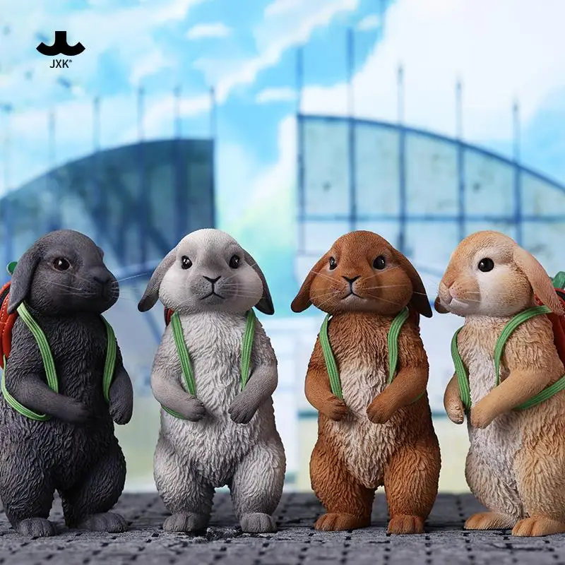 在庫あり JXK 垂れ耳ウサギ漫画シミュレーションペットバニー周辺モデル Gk フィギュア飾りかわいいギフト