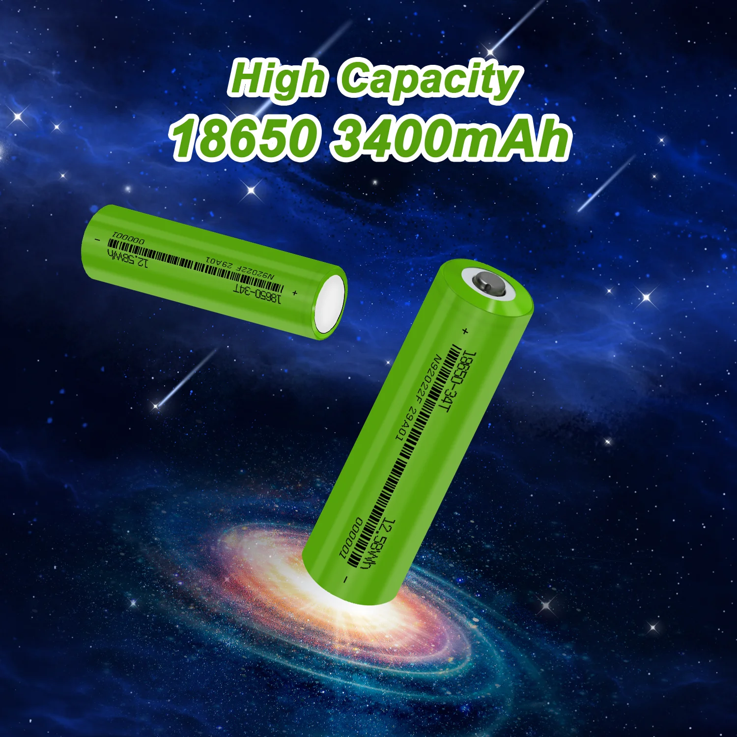 リチウム電池18650 V,3.7 mAh,充電式,3400,高容量,懐中電灯用,新品,オリジナル18650