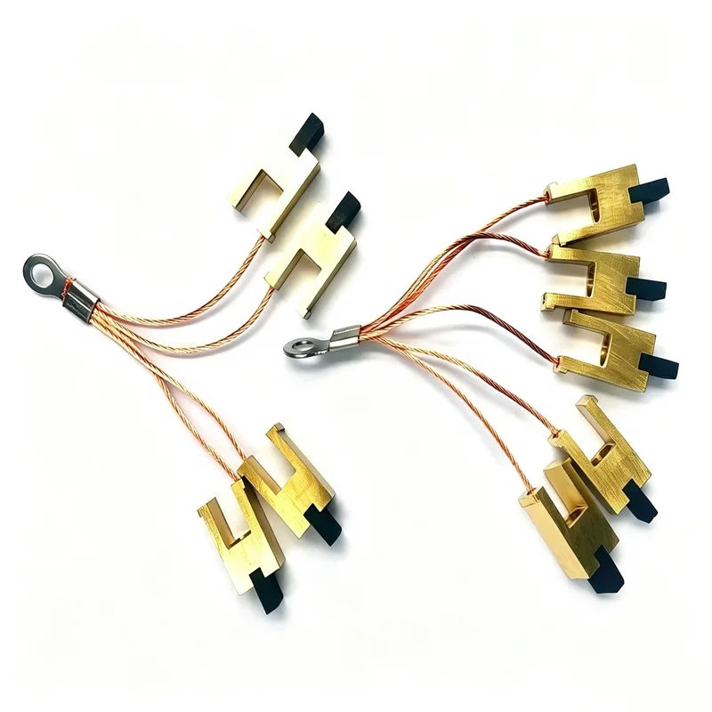 5pcs Contact Type Voltage Regulator Carbon Brush 2K3K5K7K10KVA20Kv Voltage Stabilizer Brush with Pinhole