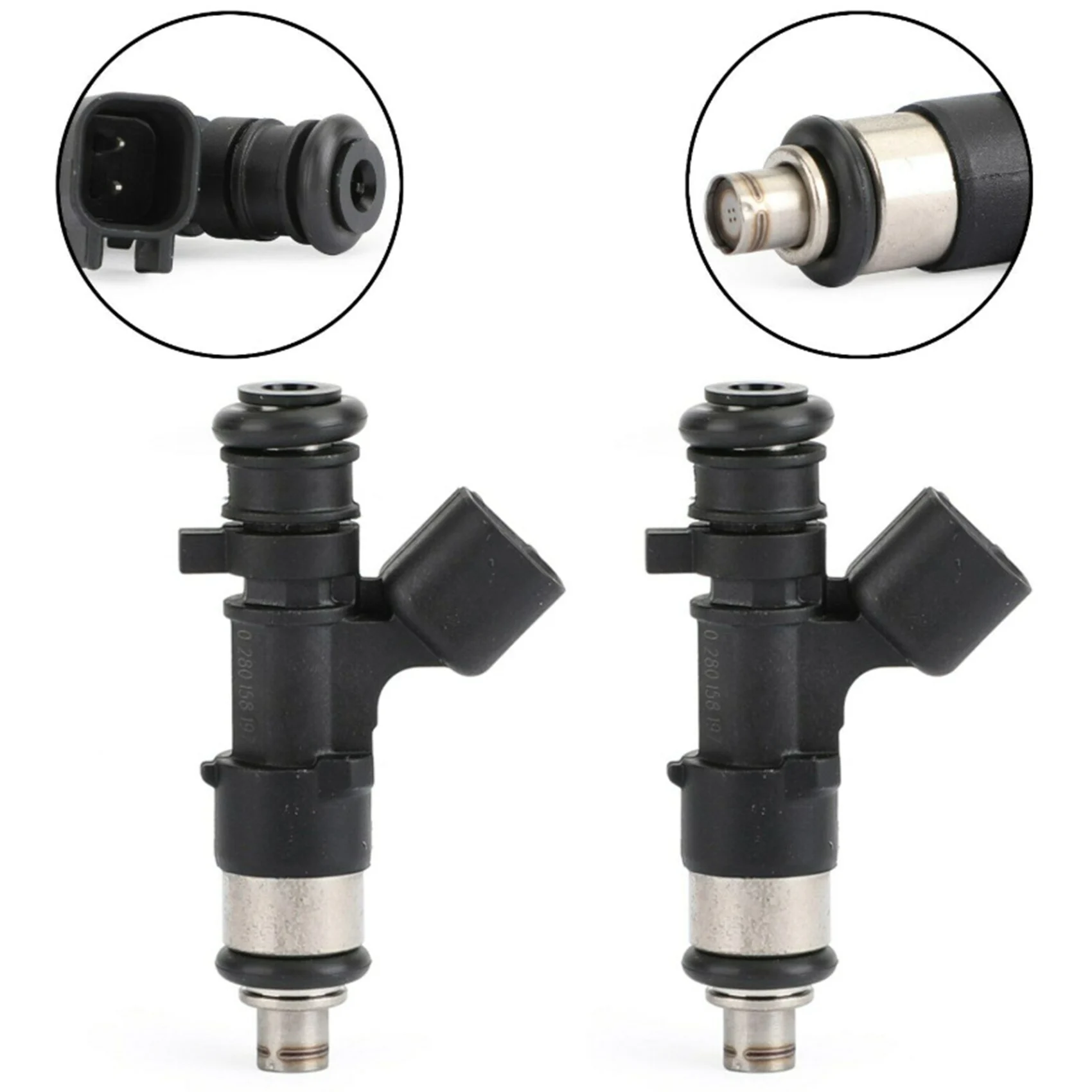 2 Pieces 42Lb, 3 BAR Premium Performance Injector Nozzle 0280158197 1204318 1204319 for Polaris Ranger RZR XP 800