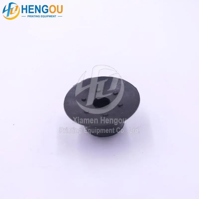 Ventouse en caoutchouc noir, taille 33x19x7mm