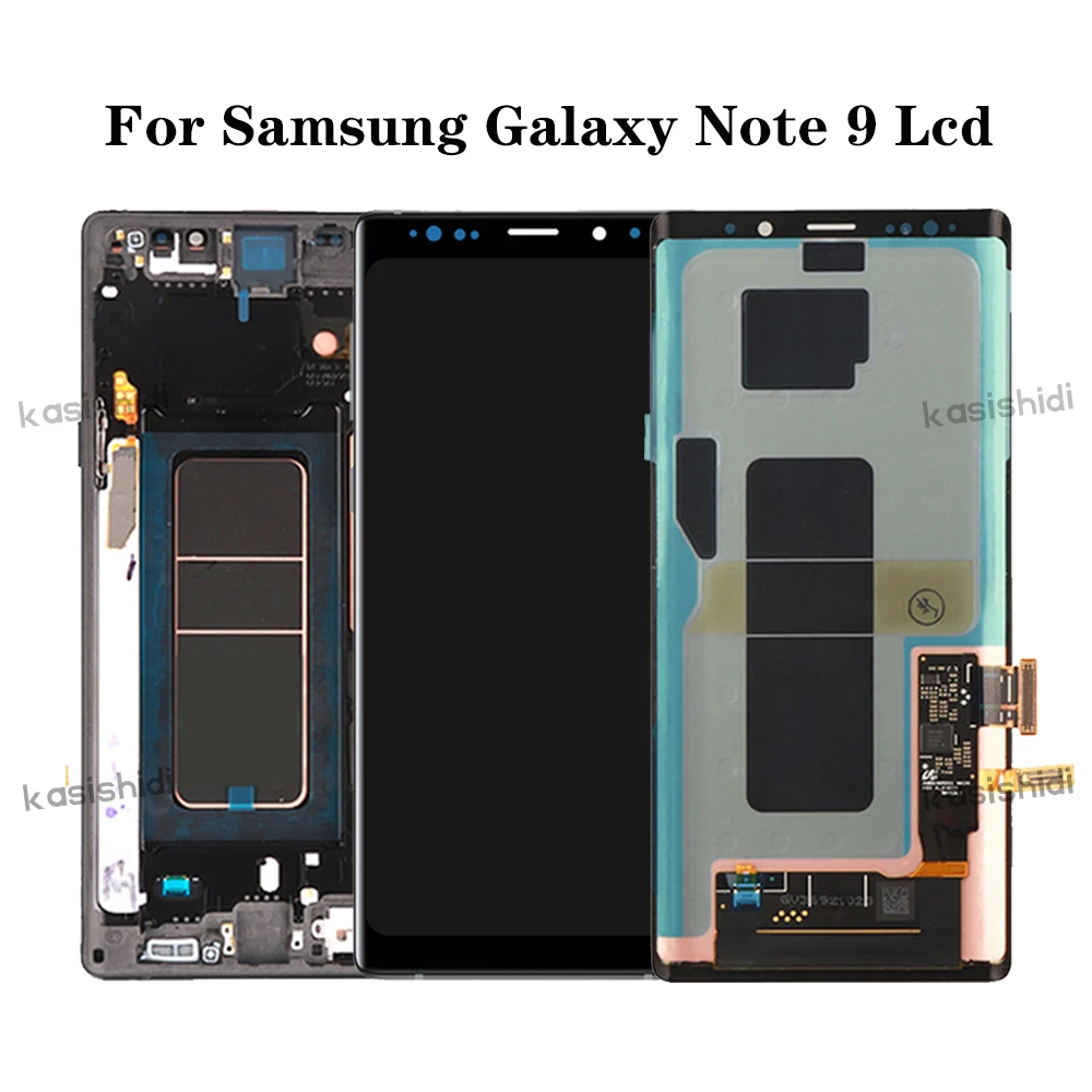 AMOLED For Samsung galaxy Note 9 N960 N960F LCD Display Touch Screen Digitizer Assembly  LCD With Frame/No Frame