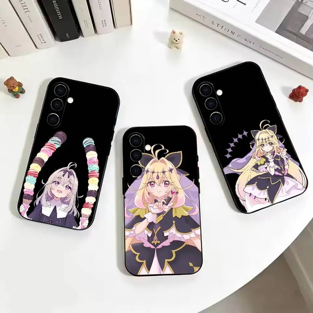 Moria Ruruka Star Detective Precure Phone Case For Samsung Galaxy A73, A72,A70,A53,A52,A51,Soft Silicone Black Cover