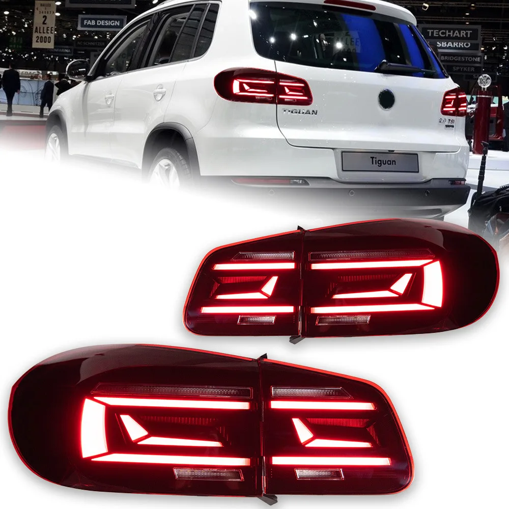 For 2013-2016 Modified LED Dynamic Sequential Tail Light Assembly with Dual Reverse Lights Standard Fitment