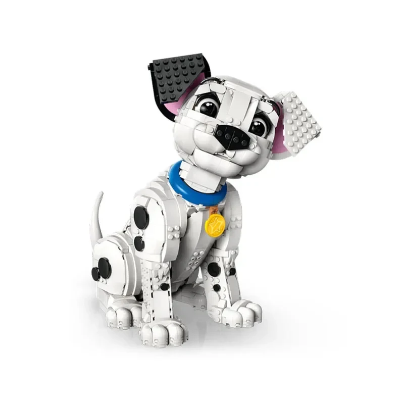 1722 pezzi di cuccioli di cuccioli maculati, set di blocchi di costruzione, modello regalo di Natale