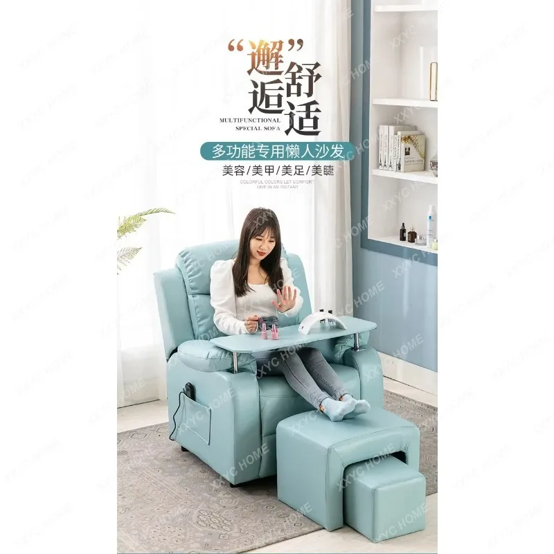 XXNail art electric foot therapy multi-functional economical flat chair