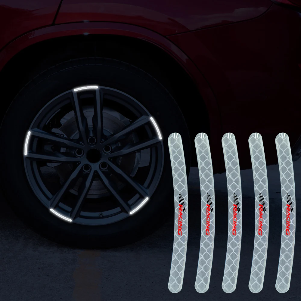 

for ford racing gt wallpaper performance fusion nascar race custom mustang f150 f1 20pcs Reflective car stickers wheels hub