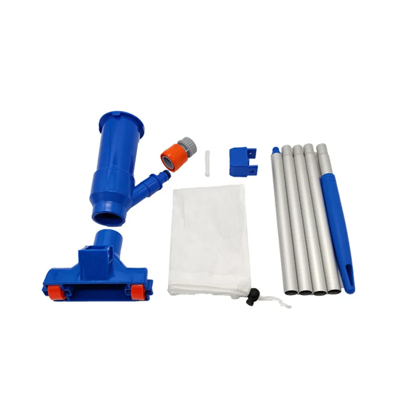 Pool Vacuum Cleaning Kit Clean Bottoms Net For Pool Filter Swimming Pool Vacuum Cleaner Set Cleaning Skimmer Pools Products Tool