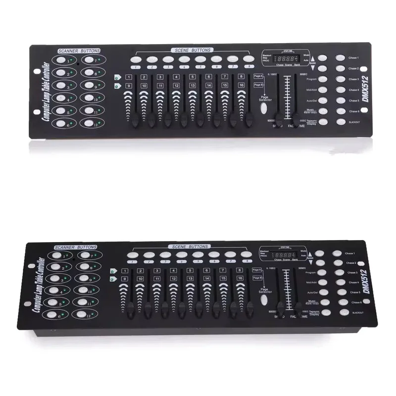 

2pcs/lot High quality DMX 192 controller for stage lighting Led par beam lights dmx console DJ controller equipment